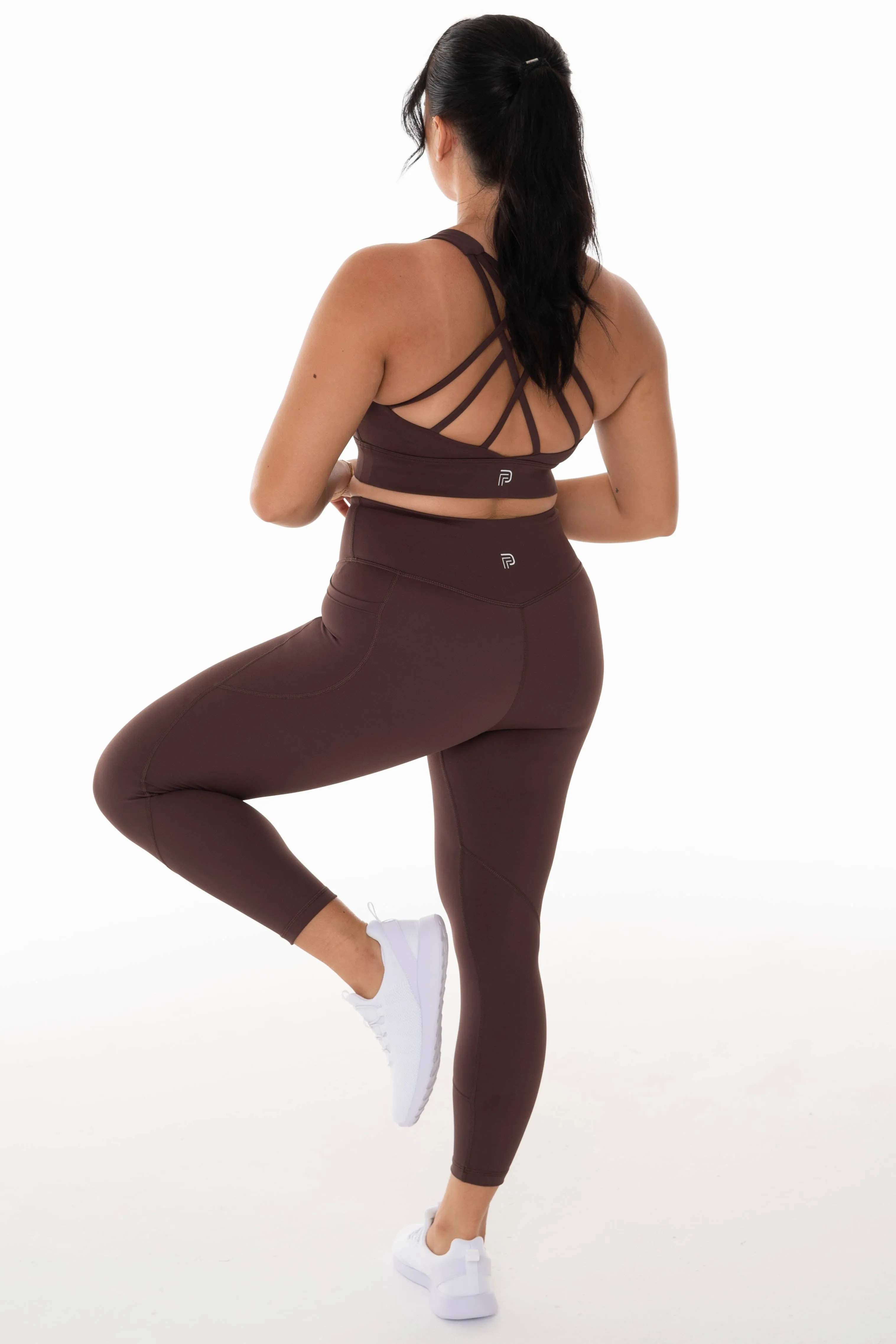 Accelerate Coffee Pocket 7/8 Leggings