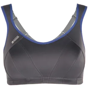 Active Multi Sports Bra Grey Non Wired - Shock Absorber