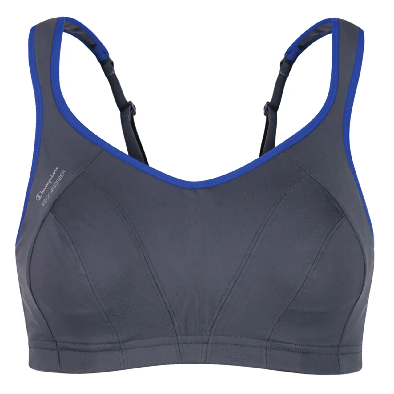 Active Multi Sports Bra In Dark Grey - Shock Absorber