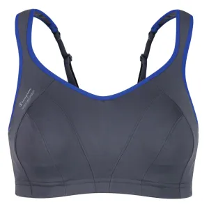 Active Multi Sports Bra In Dark Grey - Shock Absorber