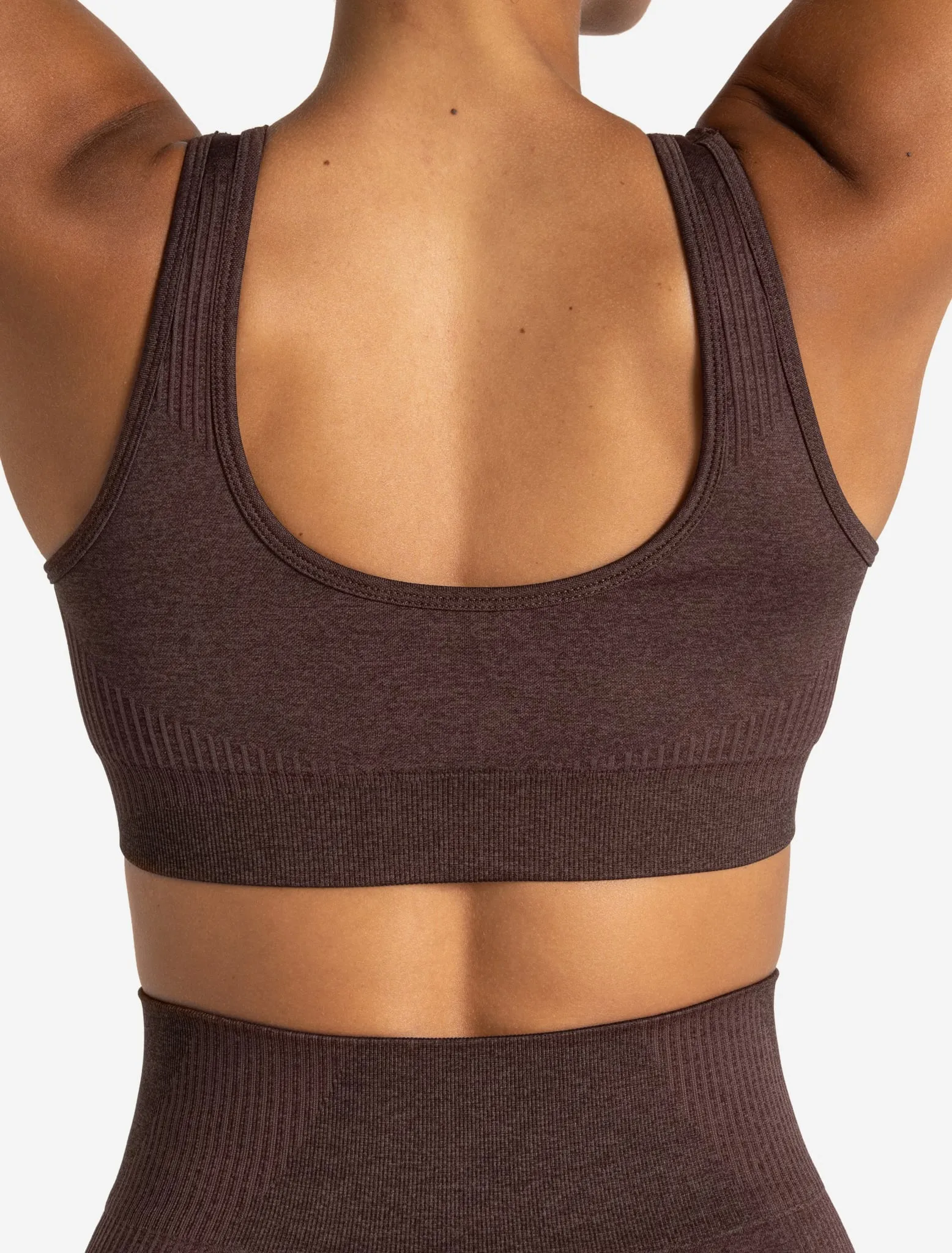 ADAPT 2.0 Seamless Sports Bra - Cherry Brown