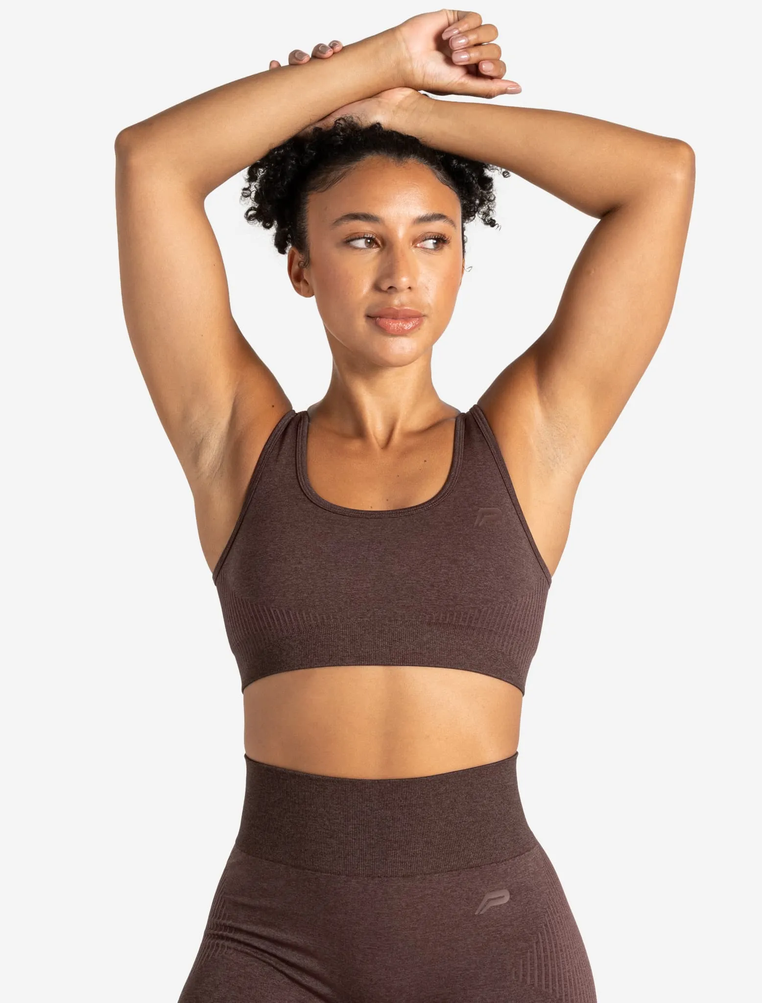 ADAPT 2.0 Seamless Sports Bra - Cherry Brown