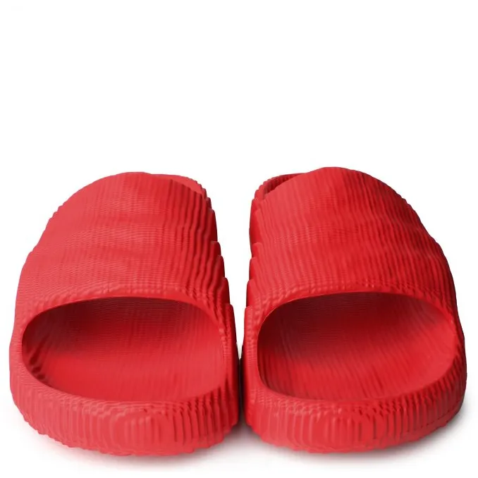 Adidas Men's Adilette 22 Slides - Red / White