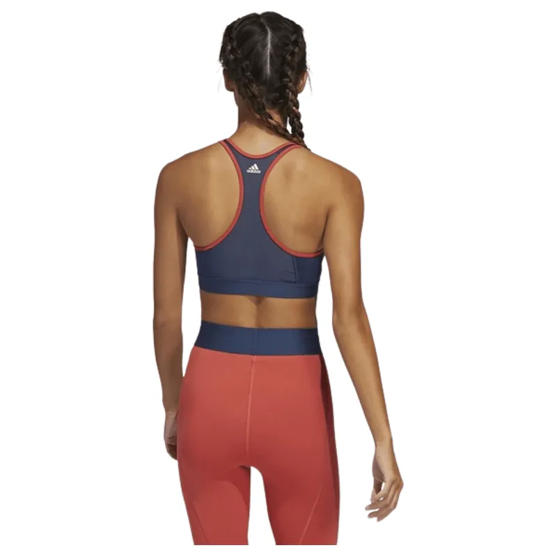 Adidas Womens Blue Sport Bra