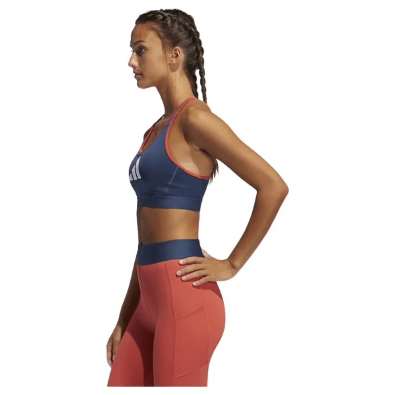 Adidas Womens Blue Sport Bra