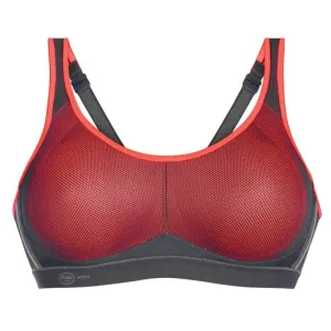 Air Control Coral Grey Sports Bra Non-Wired - Anita Active