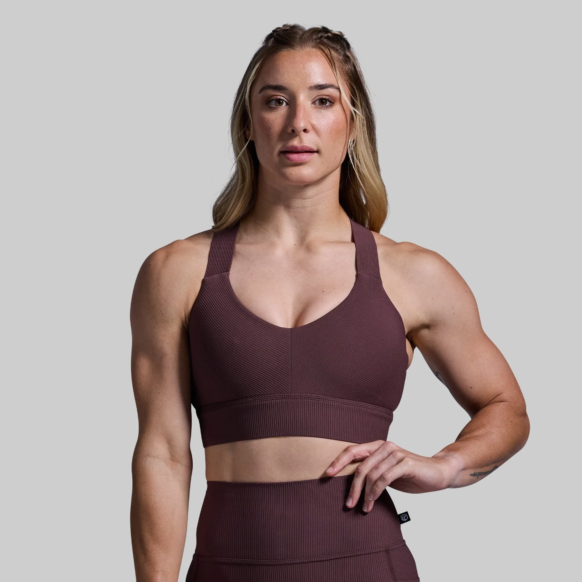 All or Nothing Sports Bra (French Roast)