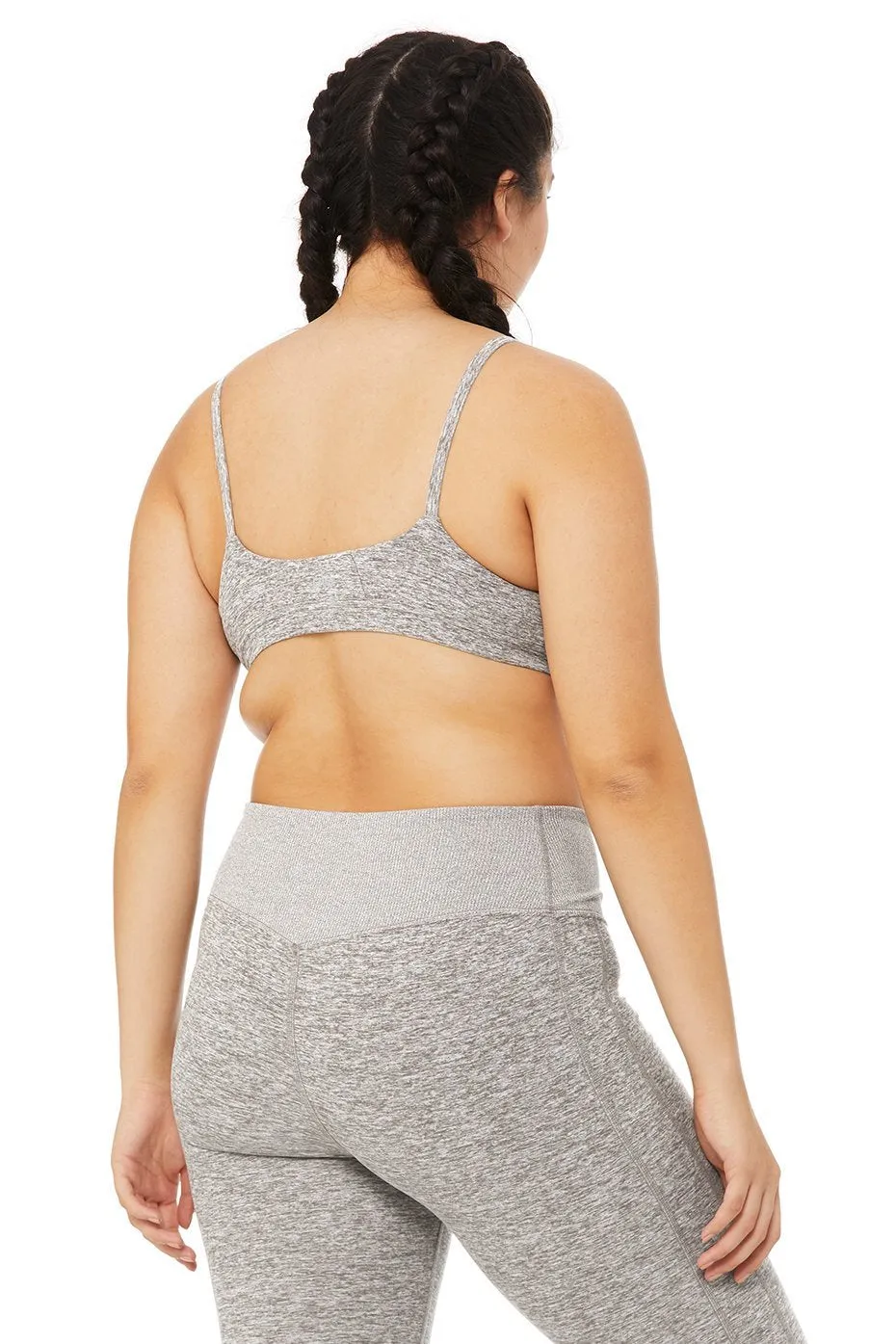 Alosoft Lounge Bra - Gravel Heather