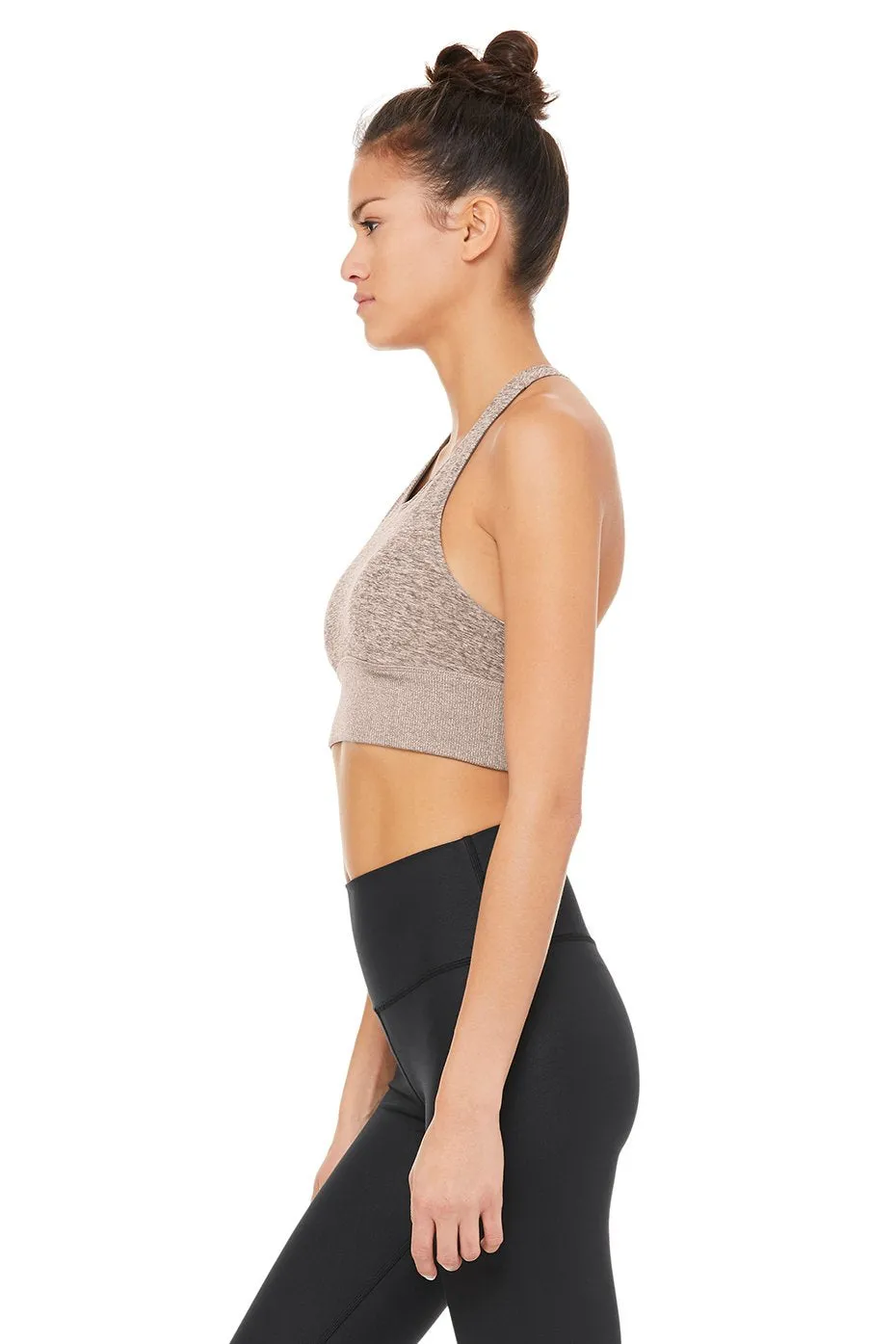 Alosoft Serenity Bra - Gravel Heather