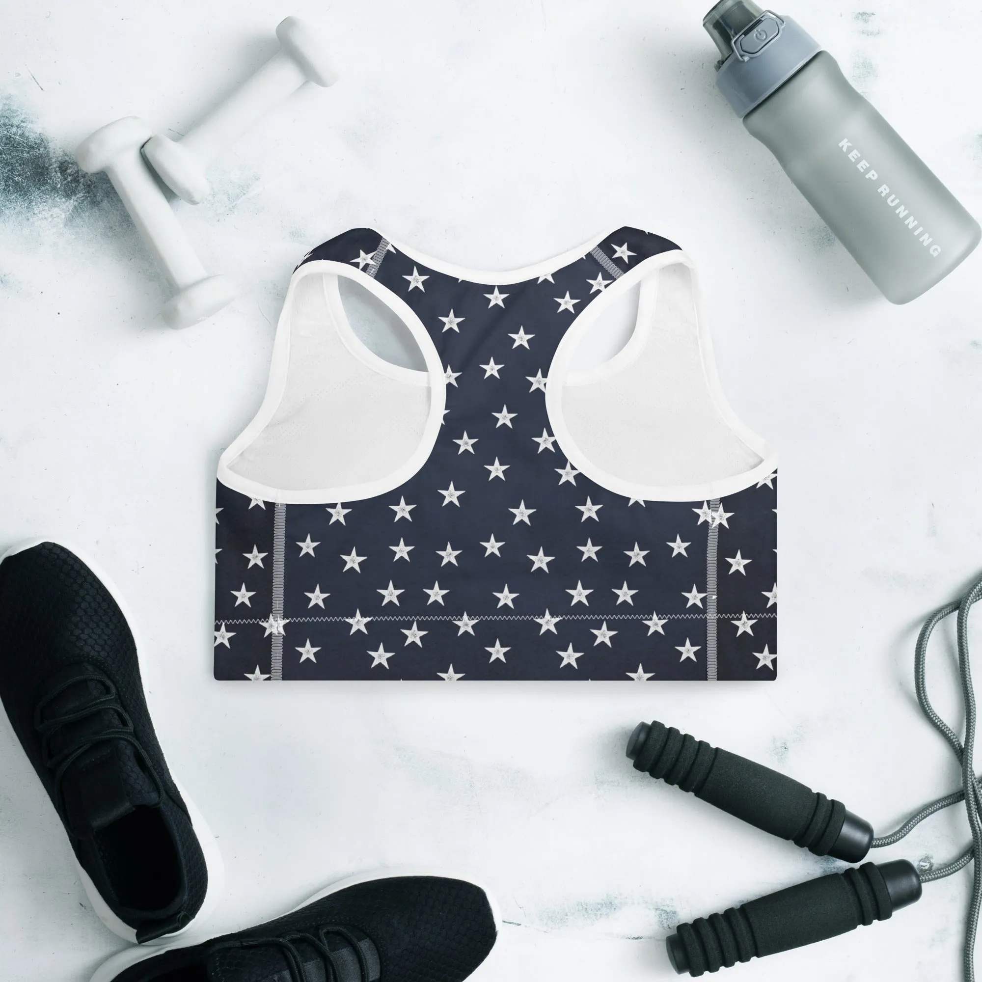 American Stars Padded Sports Bra