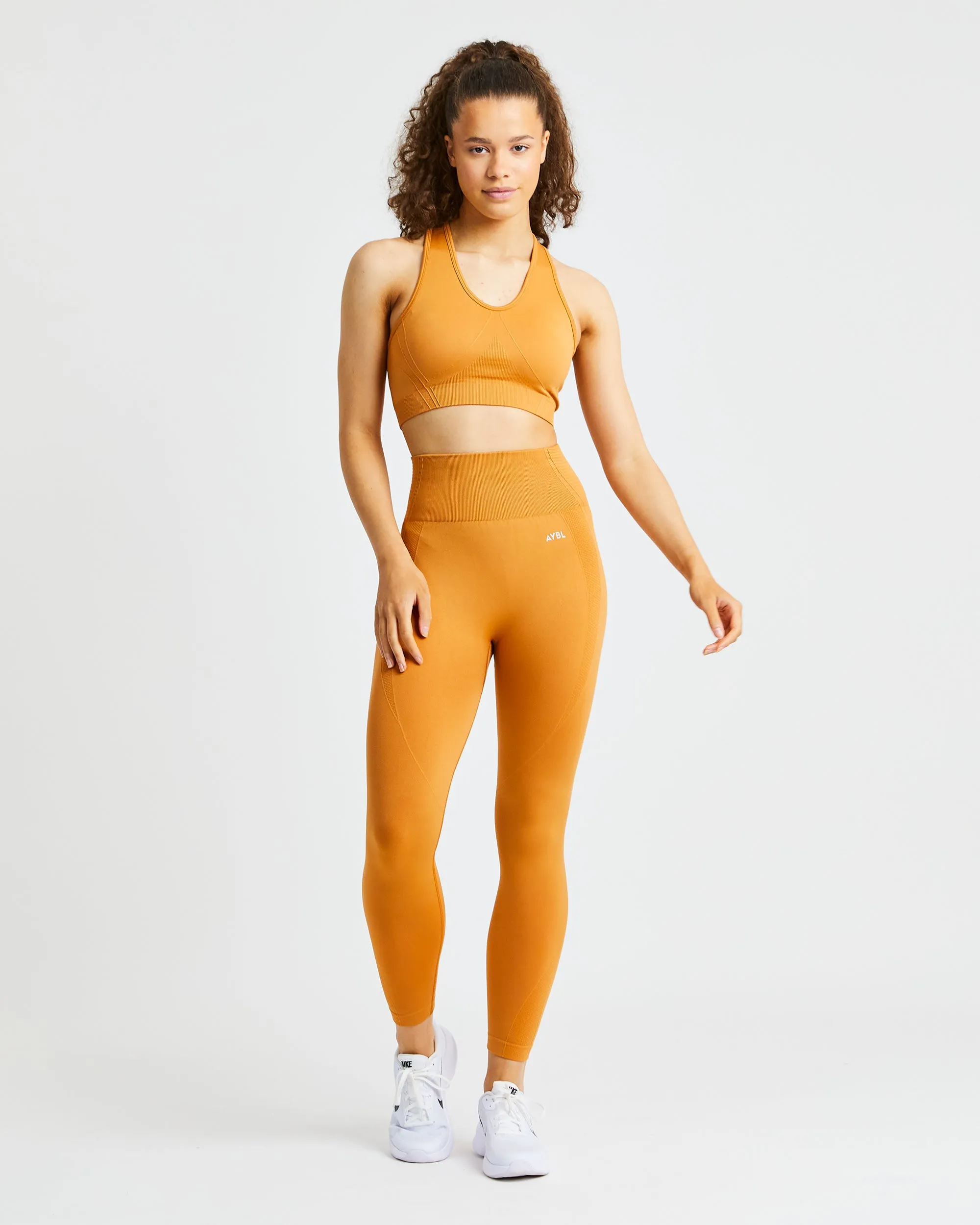 Balance V2 Seamless Sports Bra - Spiced Orange