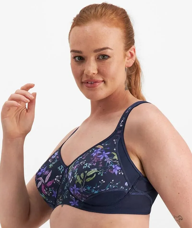 Berlei Electrify Underwire Bra - Mystic Heath Indigo