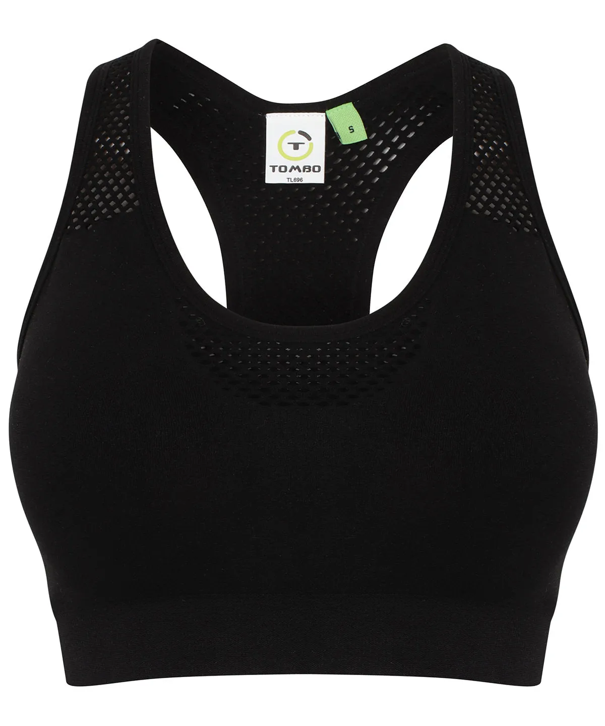 Black - Women's seamless sports bra