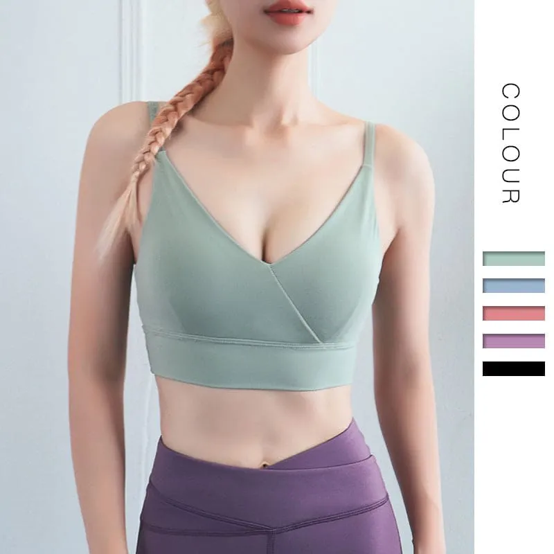 Breathable High Support Sports Bra