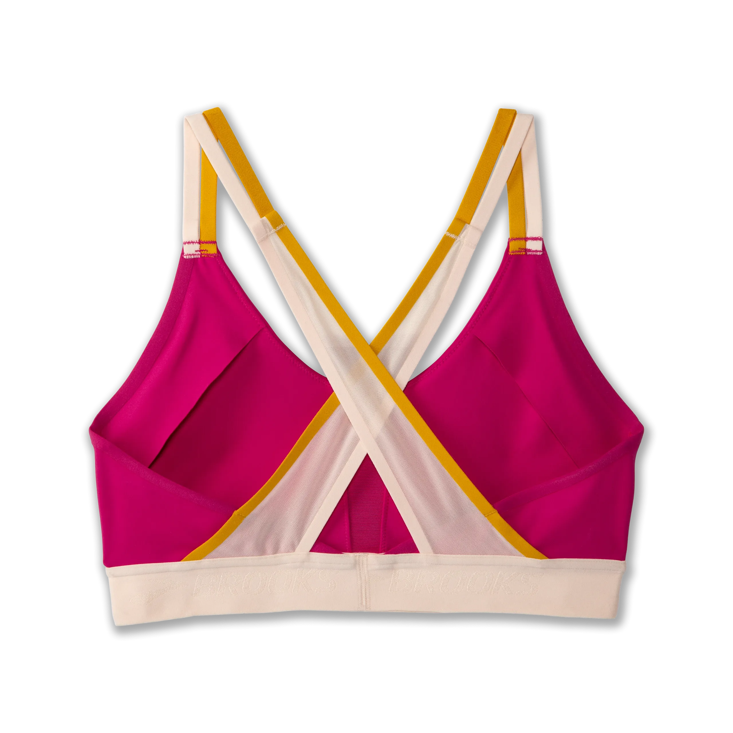 Brooks | Drive Plunge Run Bra 2.0 | Mauve/Sand/Sundial