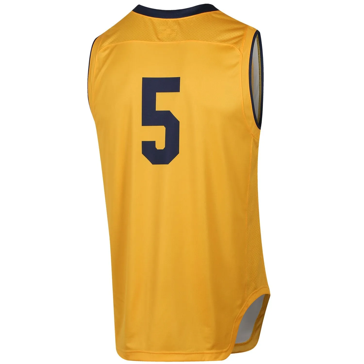 Cal Golden Bears Under Armour Steeltown Gold HeatGear #5 Replica Jersey