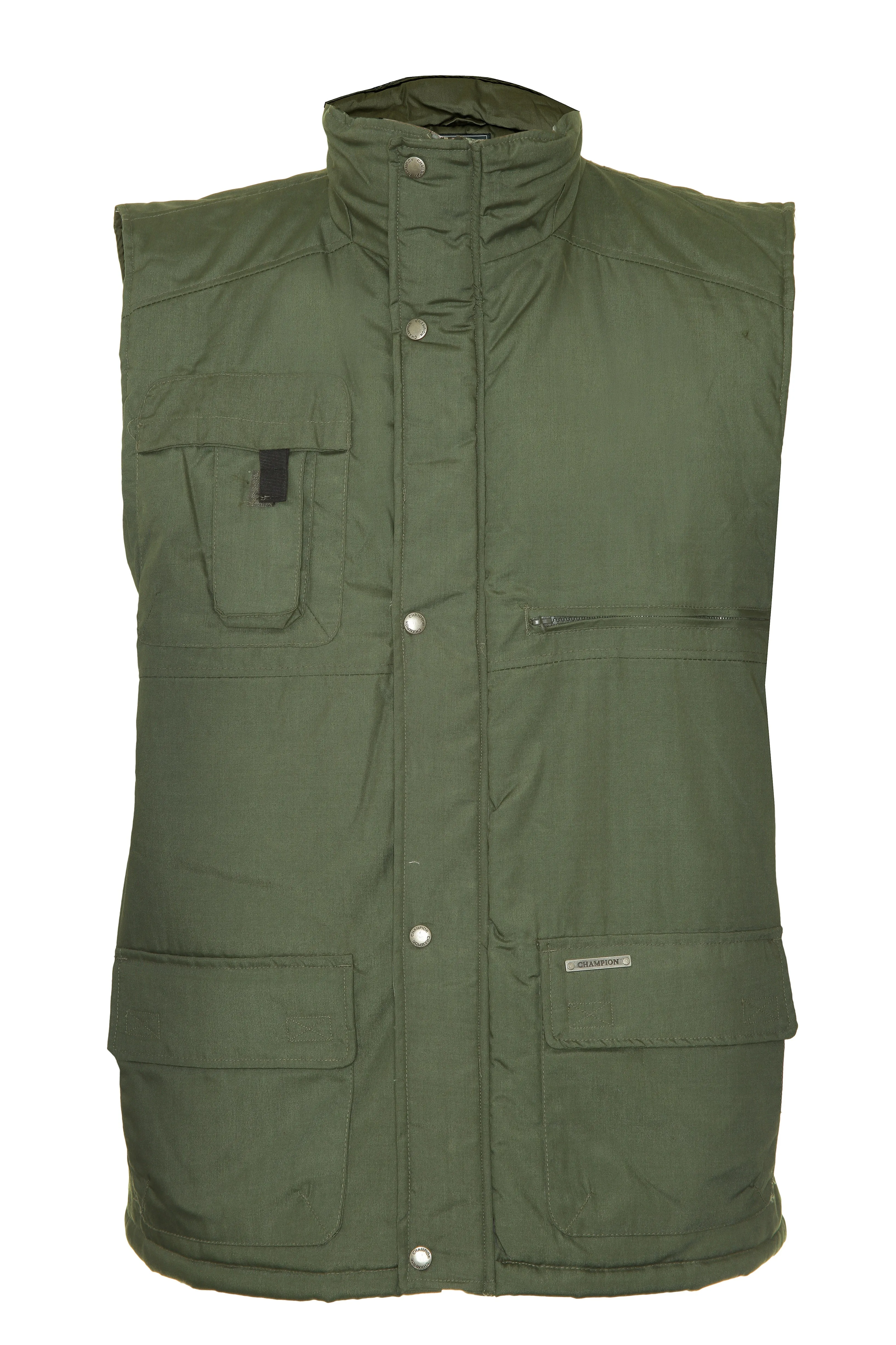 Champion Mens Peak Bodywarmer-OLIVE