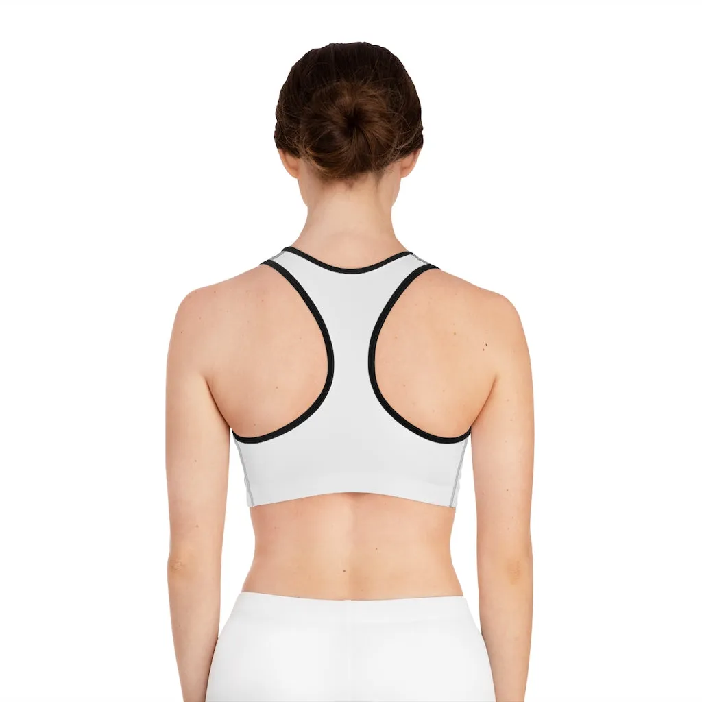 Cheese Sports Bra (AOP)