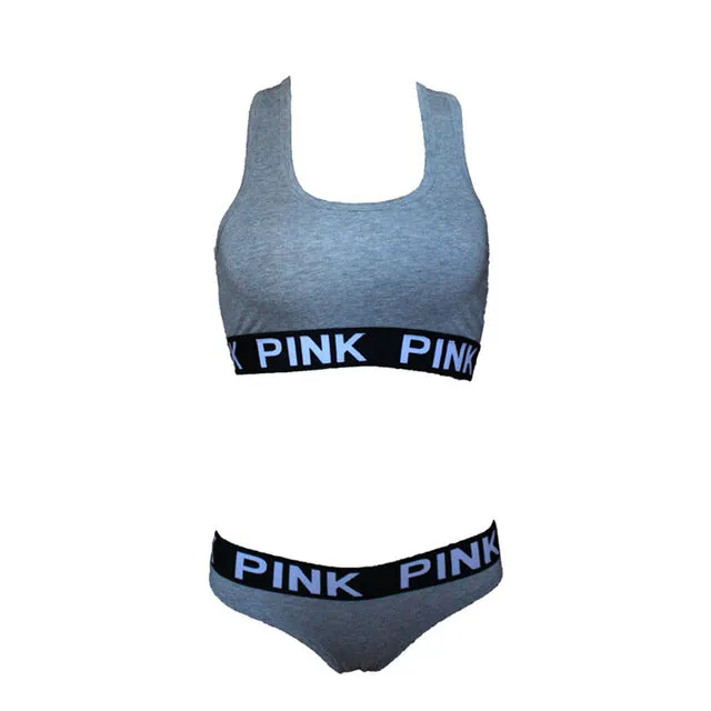 CINOON 2017 women fitness workout Seamless sexy underwear women bra set patchwork sexy vs pink lingerie unlined sportswear sets