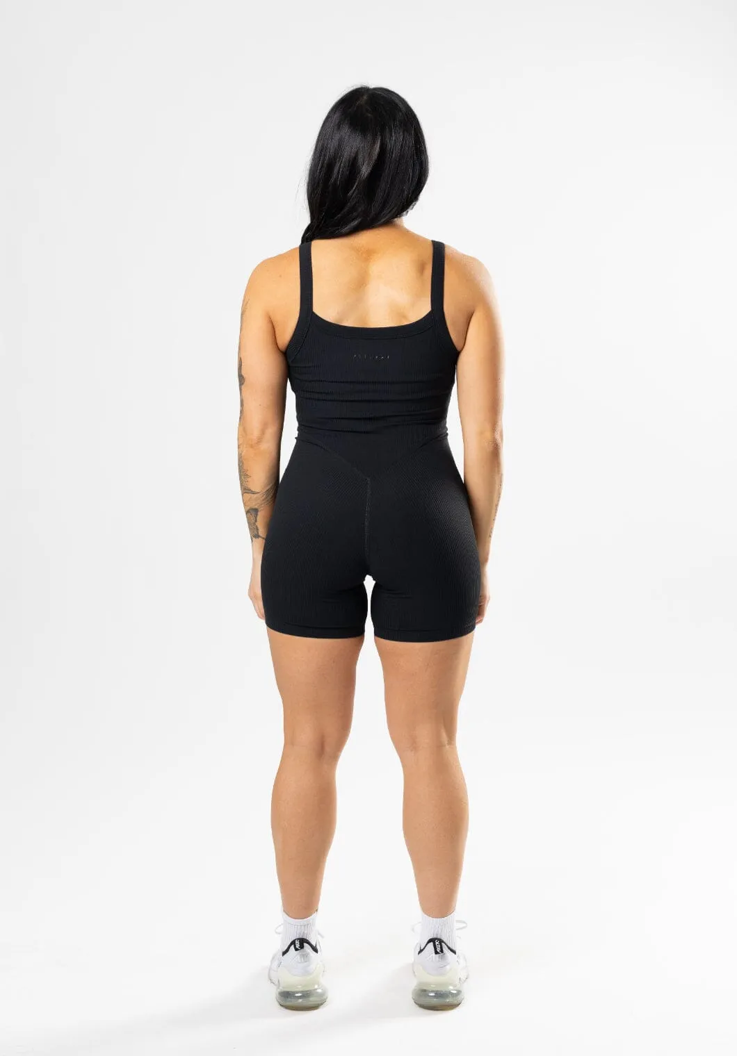 CloudRib™ Strappy Sculptseam™ Shortsuit Black