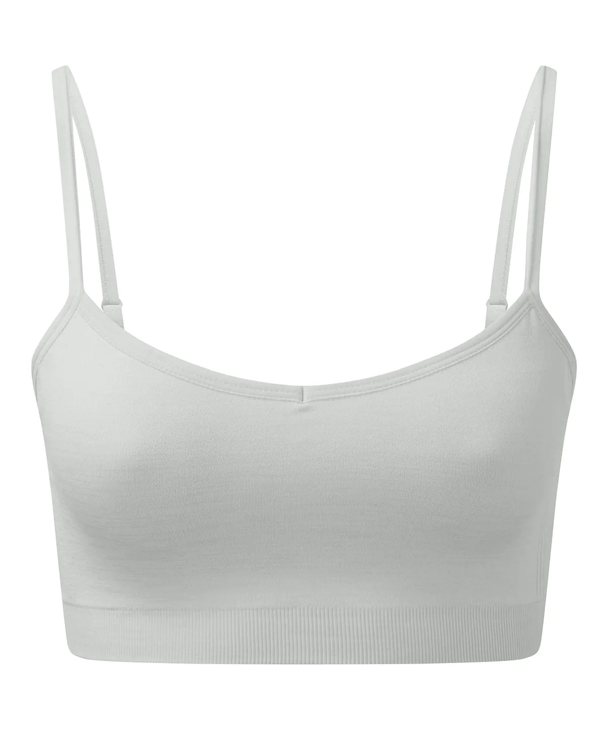 Cool Grey Melange - Women's TriDri® recycled seamless 3D fit multi-sport flex bra