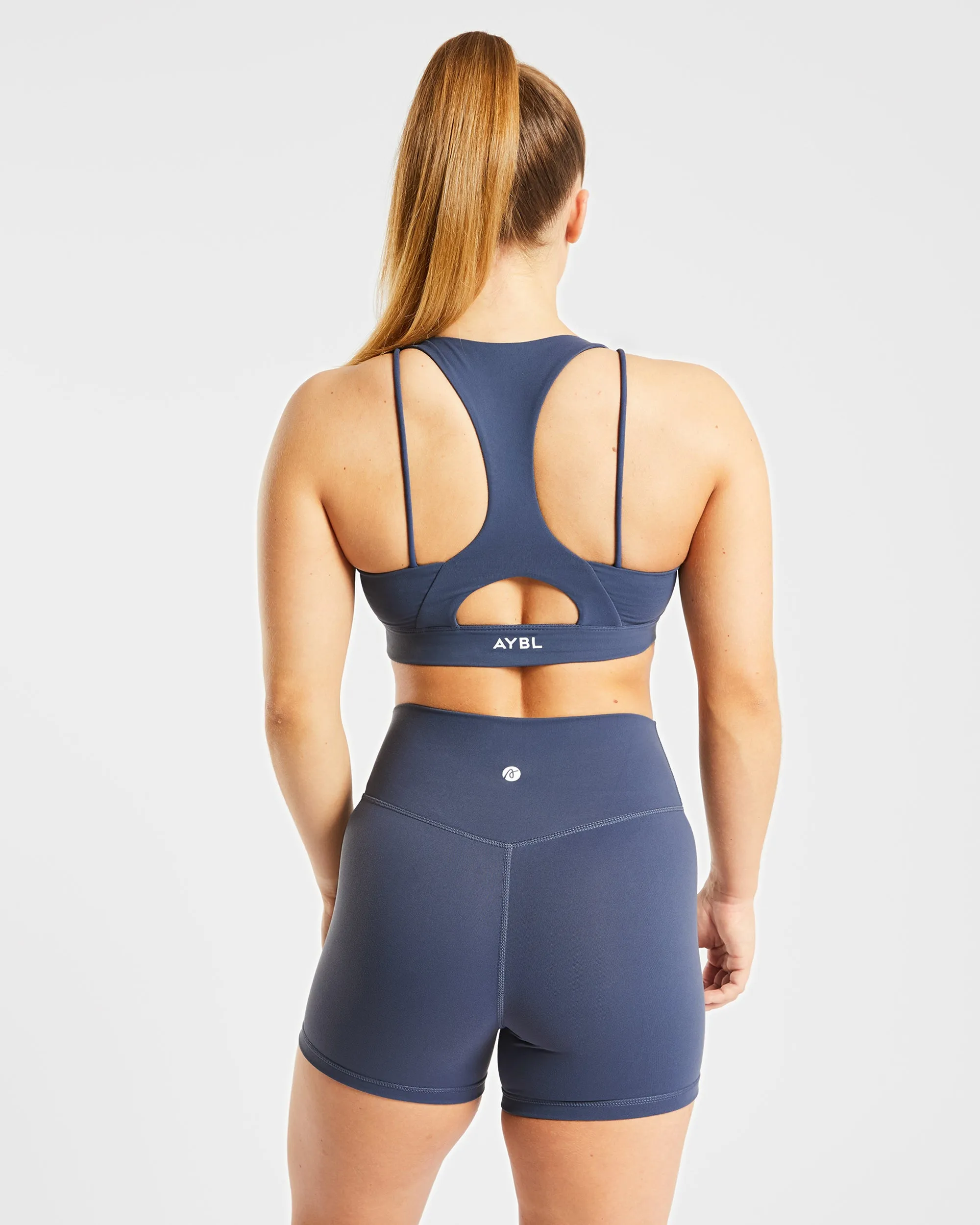 Core Sports Bra - Navy Blue