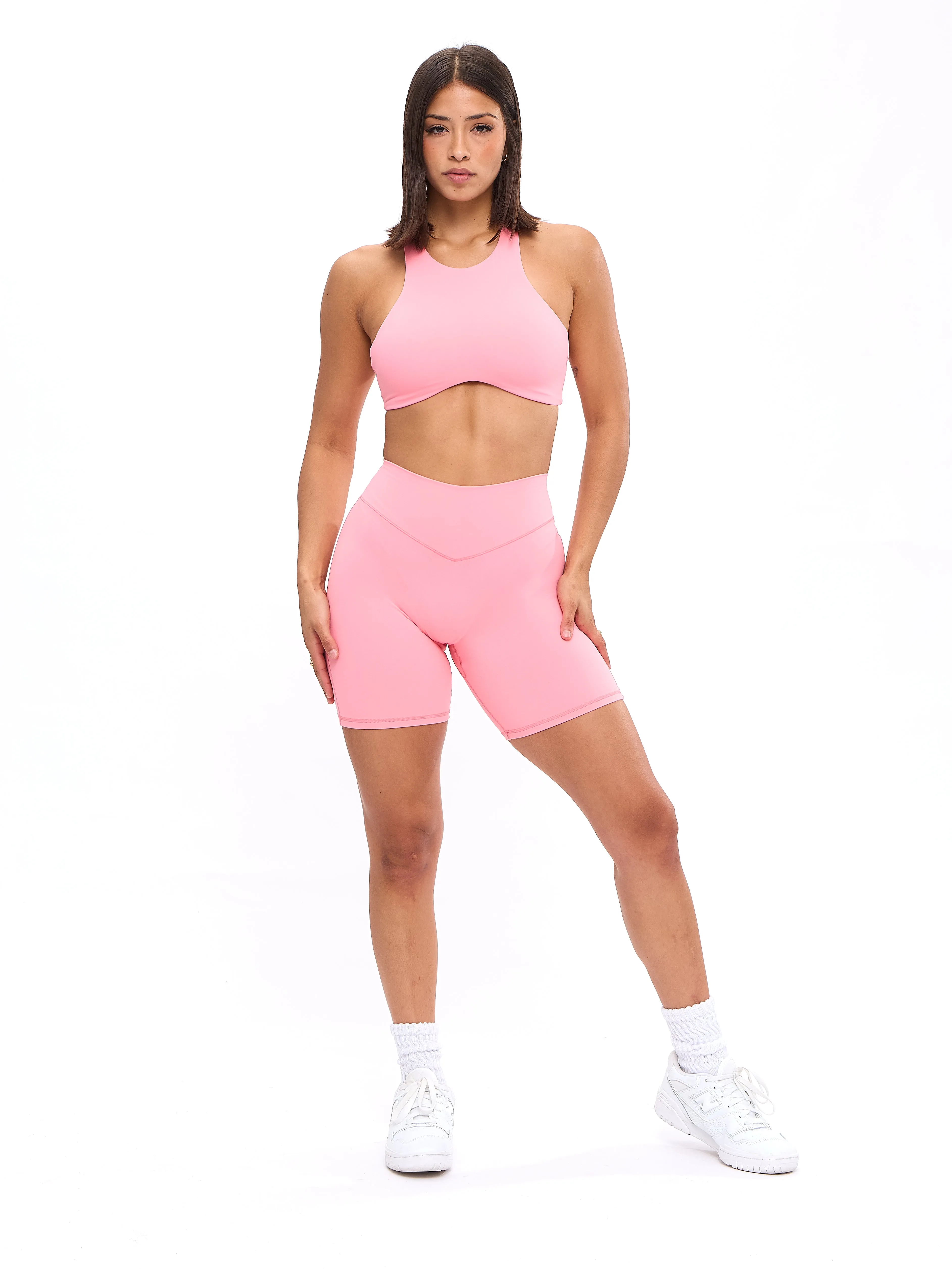 Curve Sports Bra - Guava