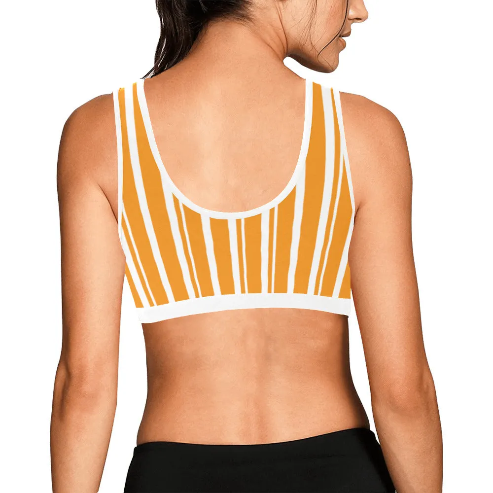 Dapper Dan Yellow Women's Sports Bra