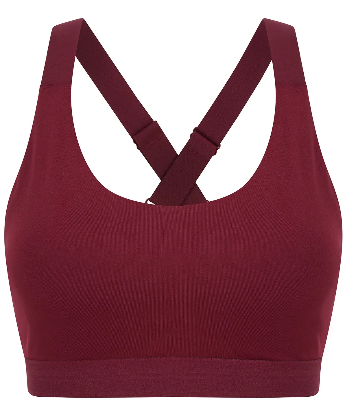 Deep Burgundy - Medium impact core bra