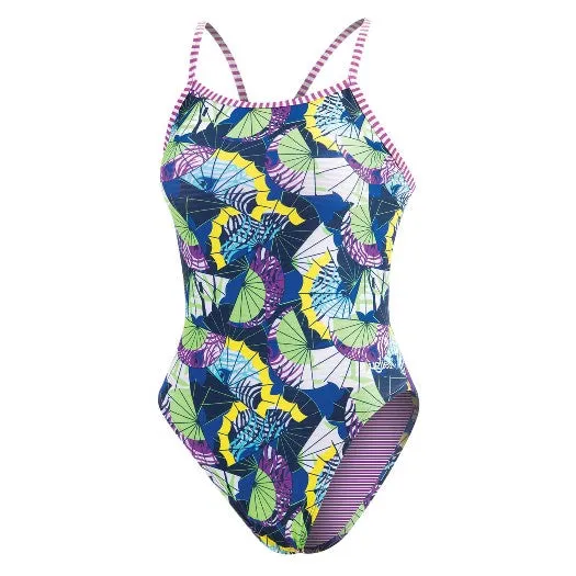 DOLFIN Uglies Fanfare Double Strap Back 1-Piece