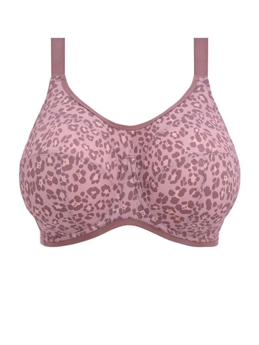 Energise Sports Bra - Dusky Leopard