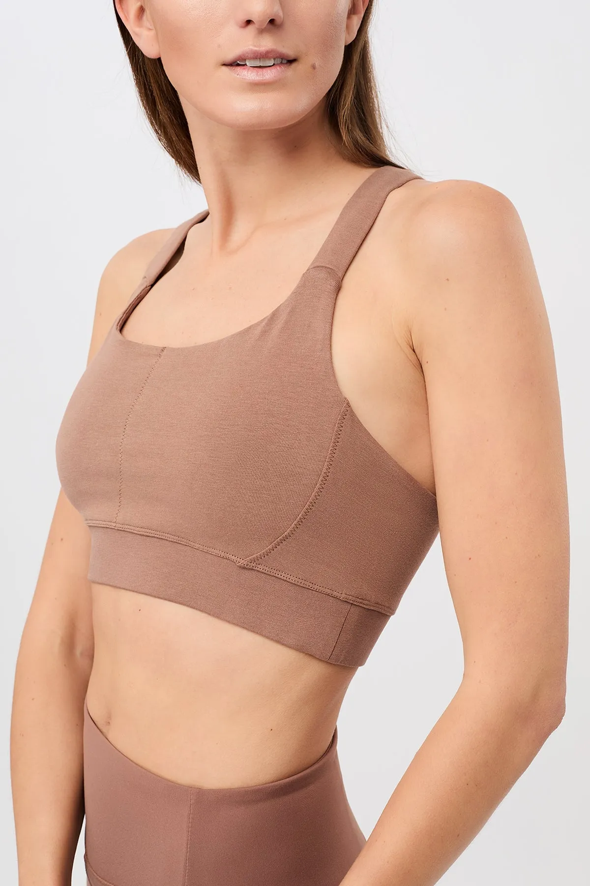 Extra Support Sports Bra Cappuccino