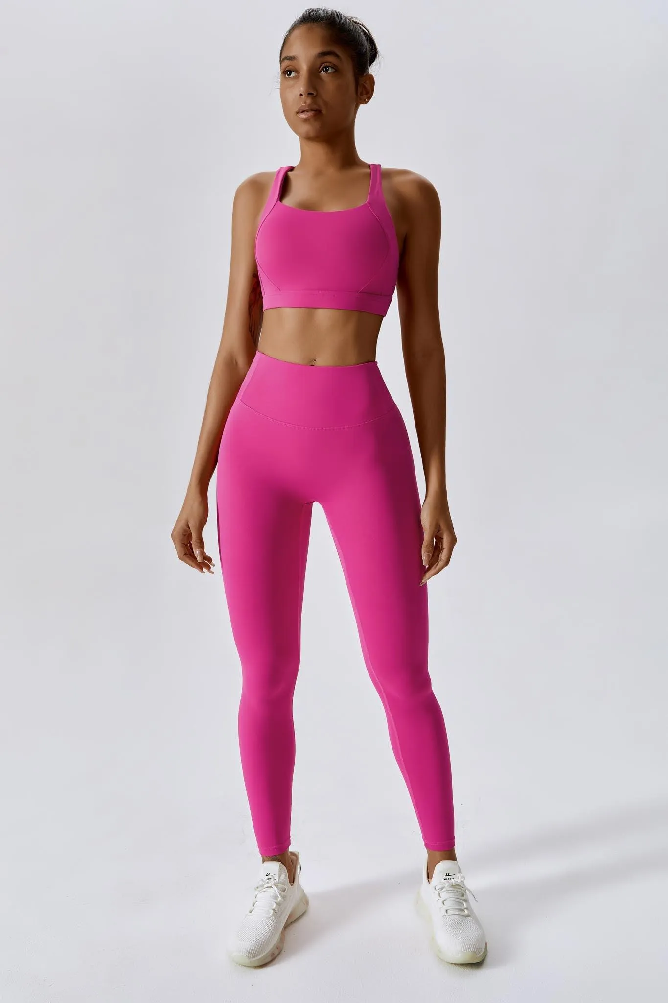 Flex 3-Piece Leggings Set - Magenta