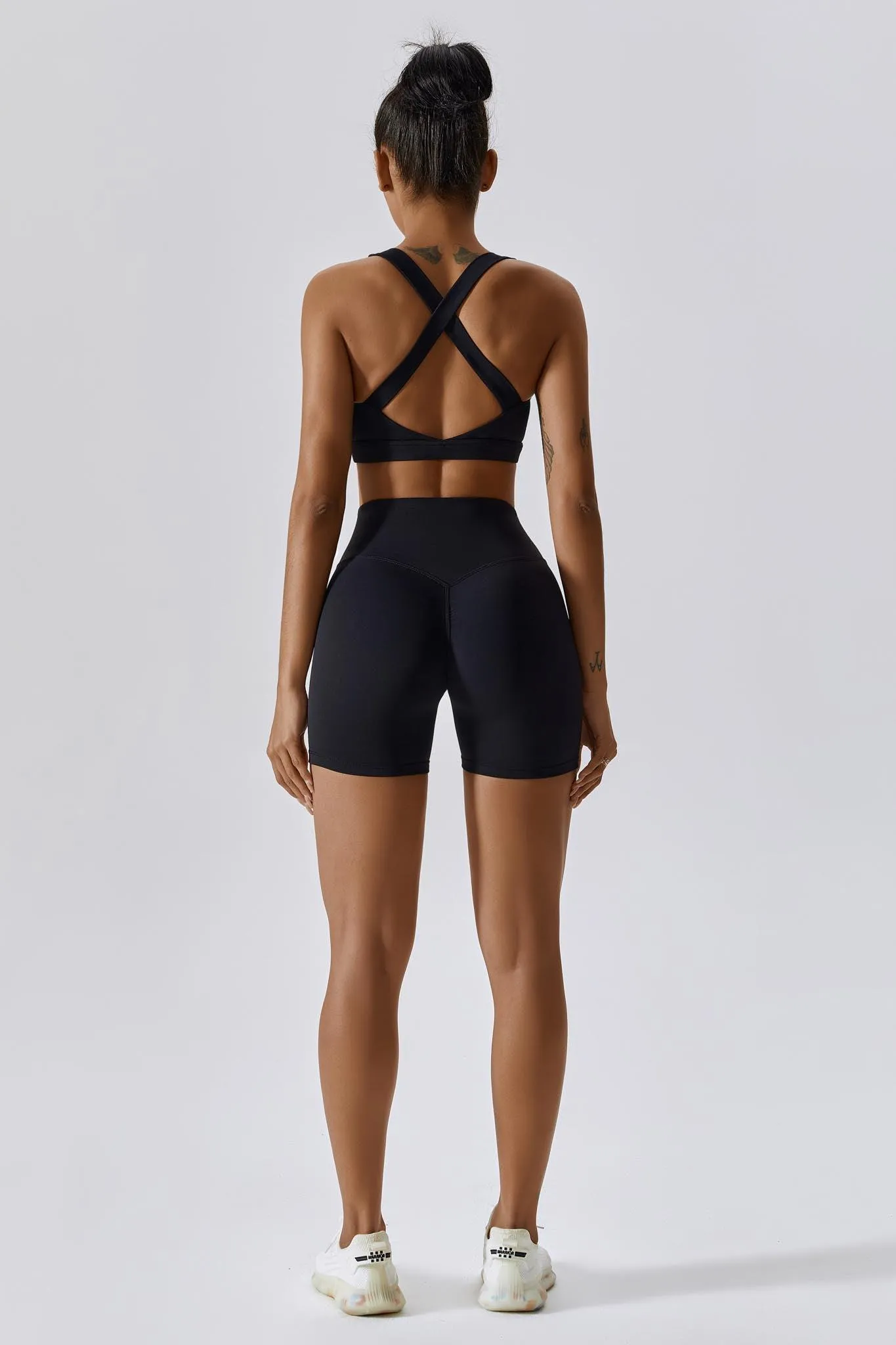 Flex 3-Piece Shorts Set - Black