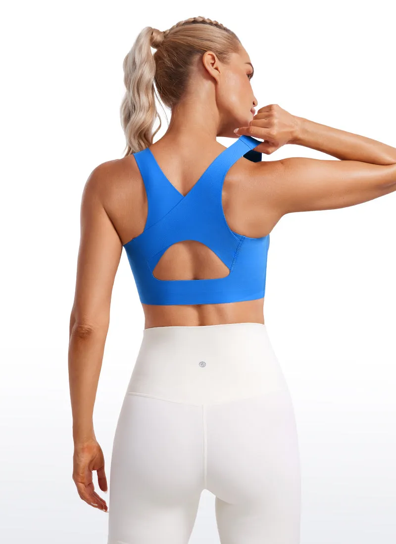 Flex Sculpt Racerback Sports Bra U Neck