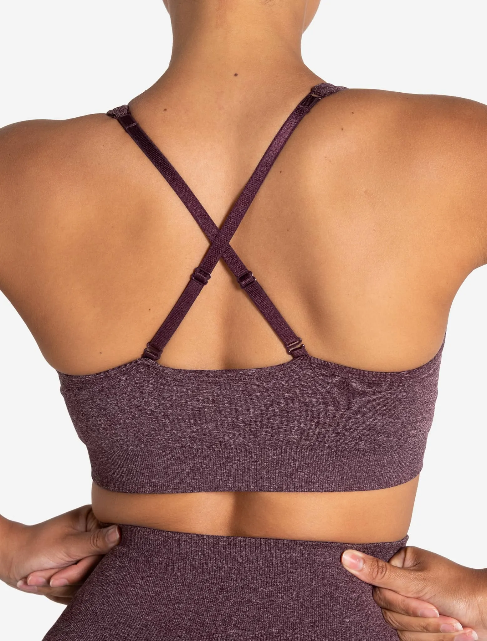 Form Seamless Sports Bra - Cherry Marl