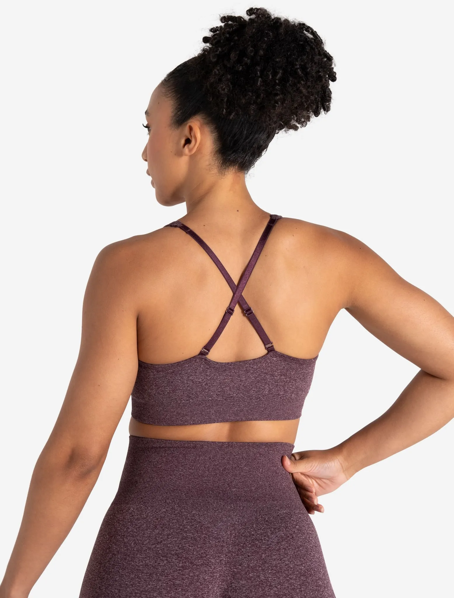 Form Seamless Sports Bra - Cherry Marl