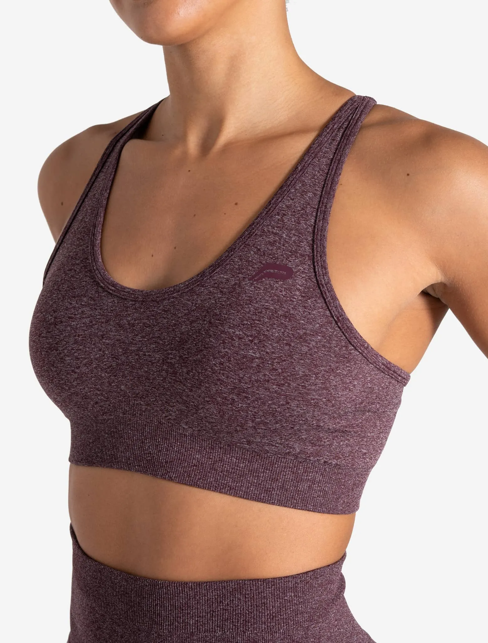 Form Seamless Sports Bra - Cherry Marl