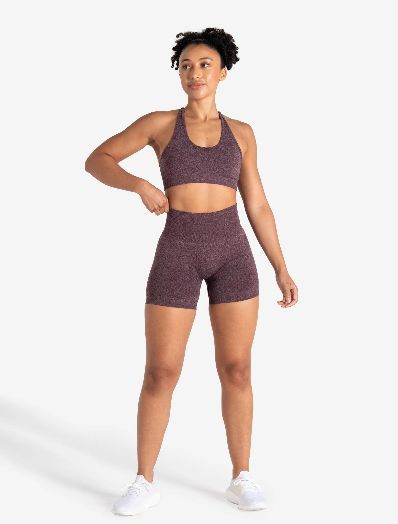 Form Seamless Sports Bra - Cherry Marl