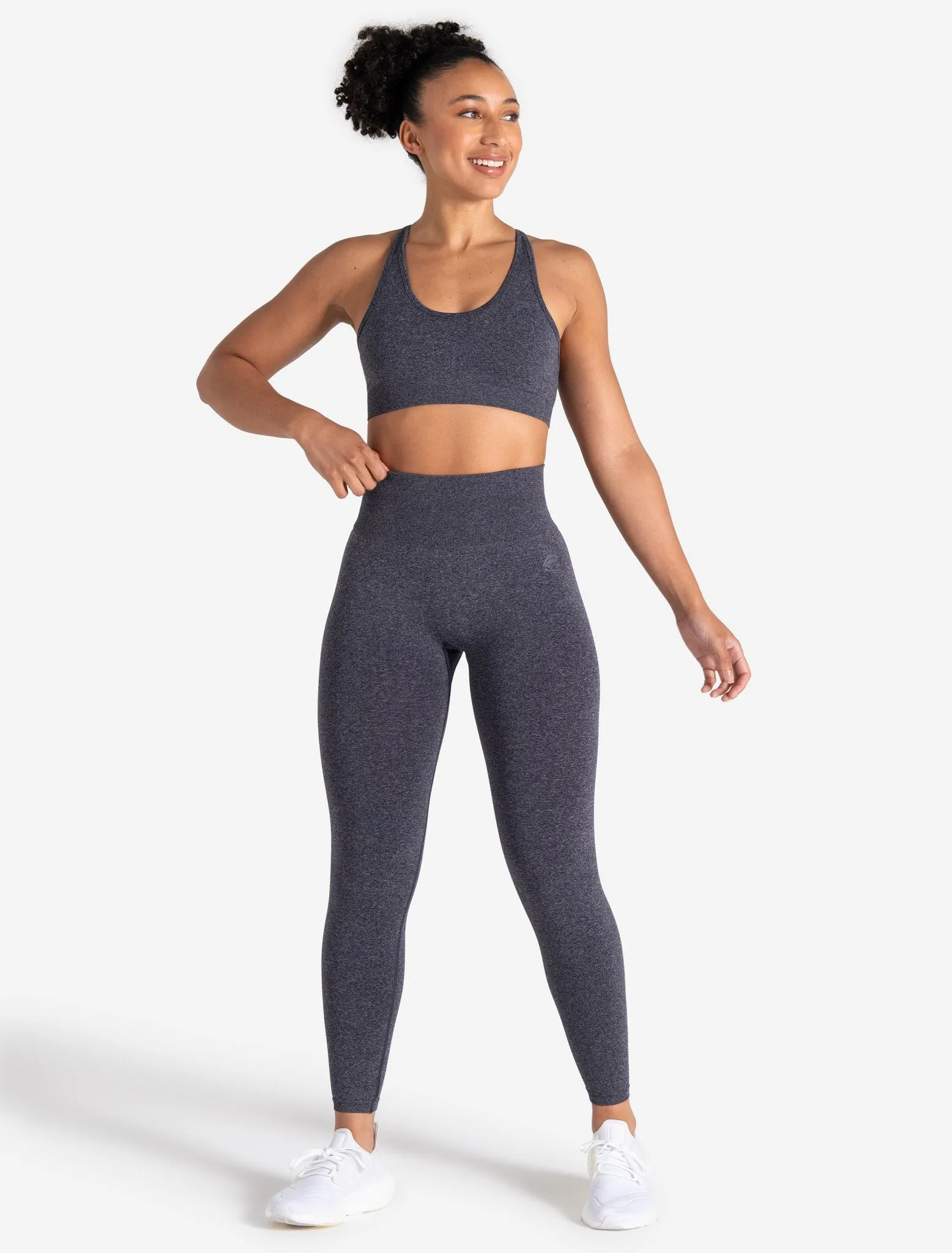 Form Seamless Sports Bra - Navy Marl