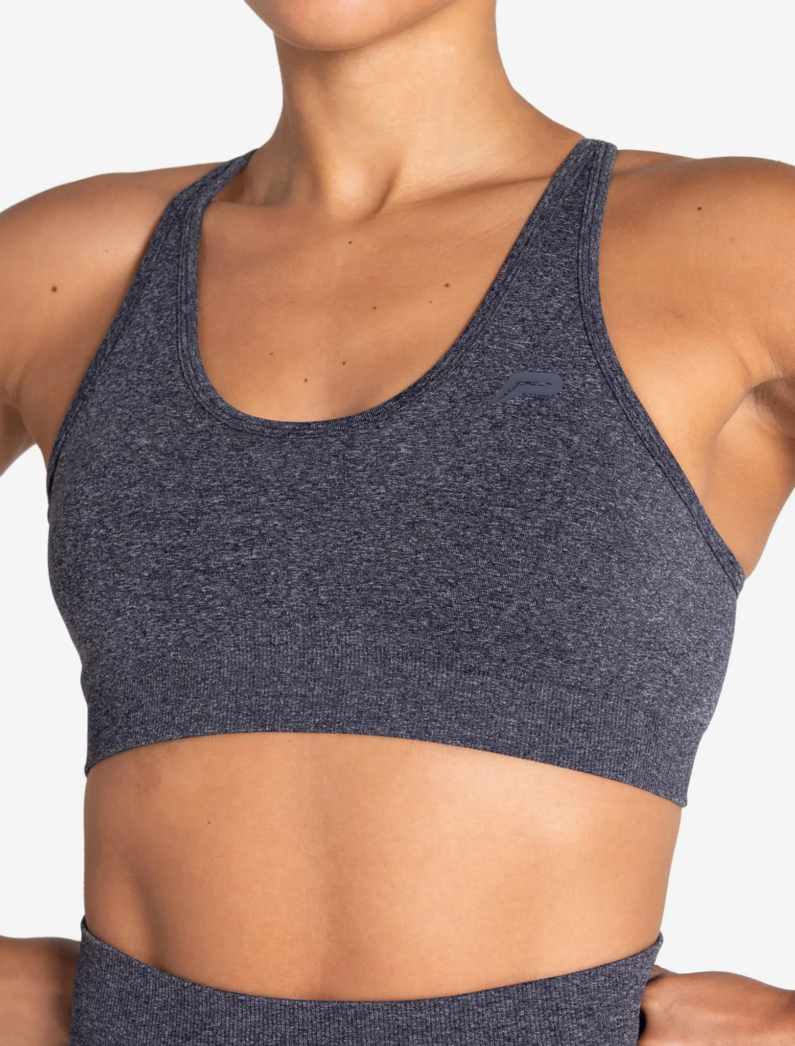 Form Seamless Sports Bra - Navy Marl