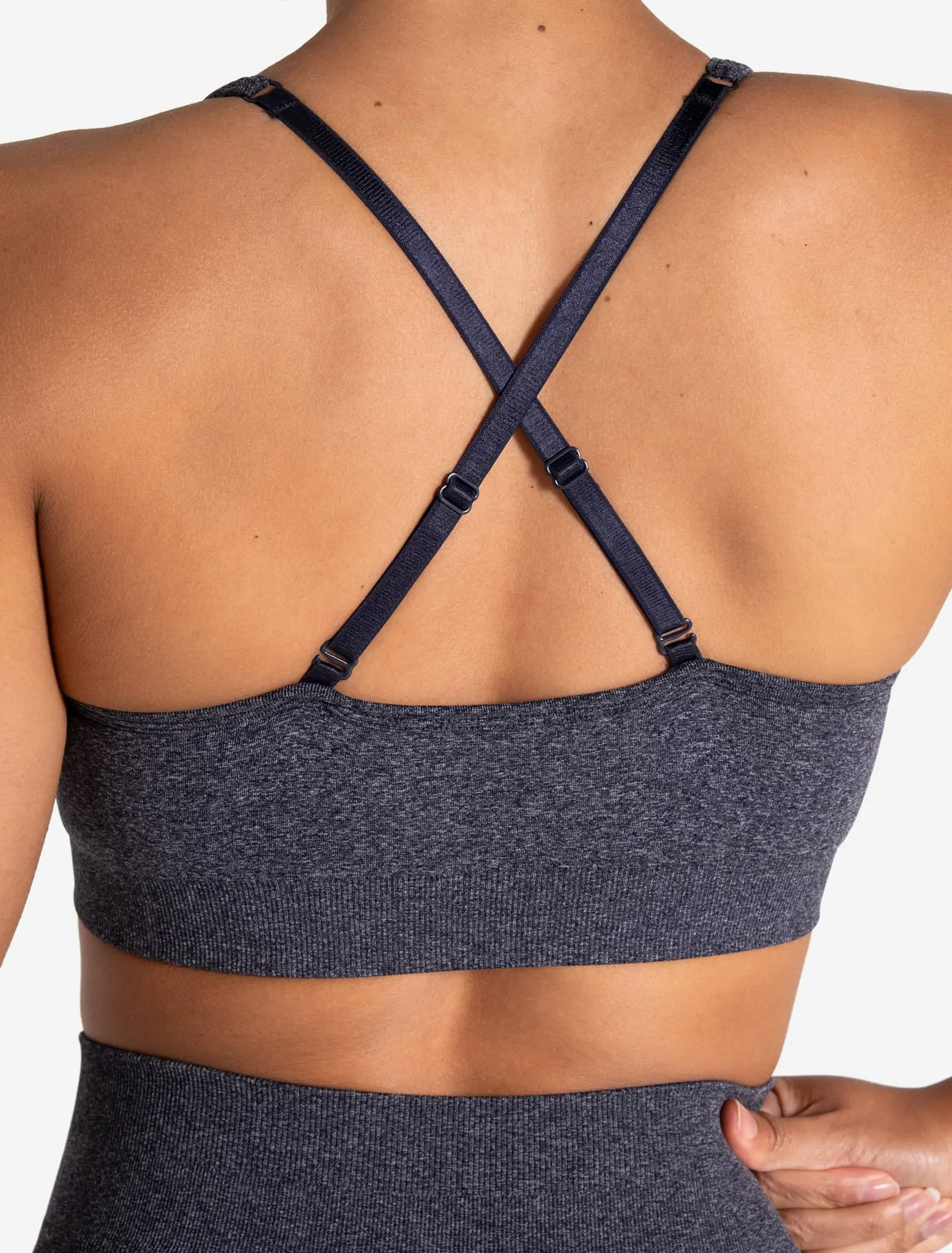 Form Seamless Sports Bra - Navy Marl