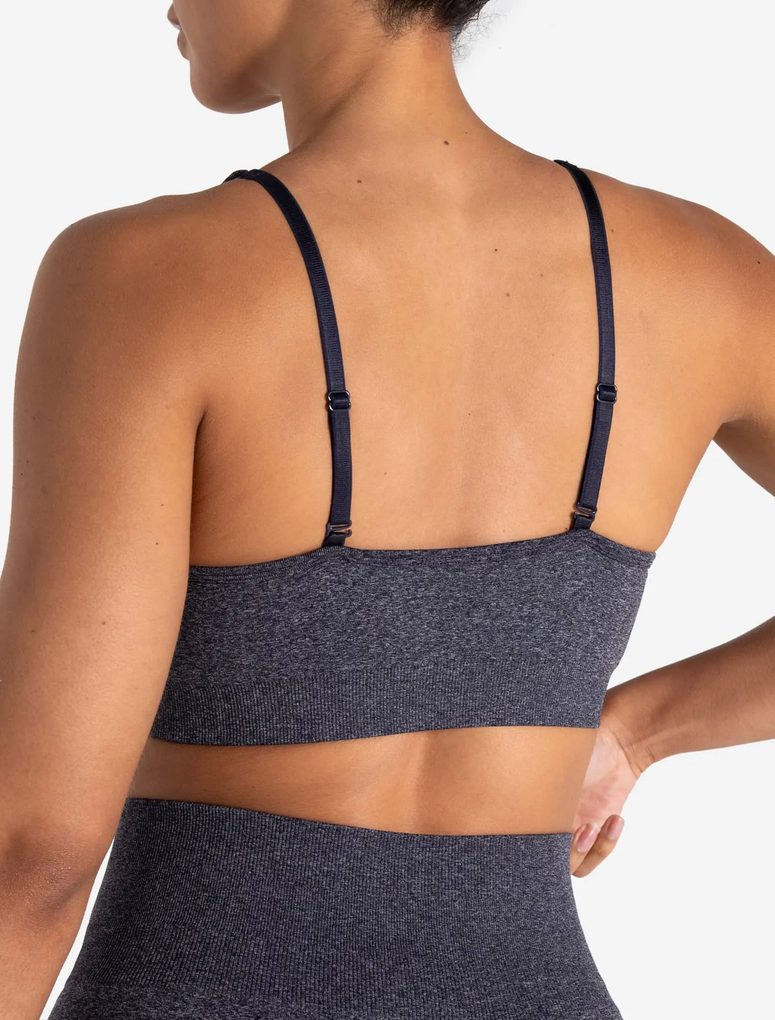 Form Seamless Sports Bra - Navy Marl