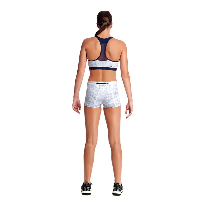 Funkita - Alba Mist - Ladies Racerback Crop Top