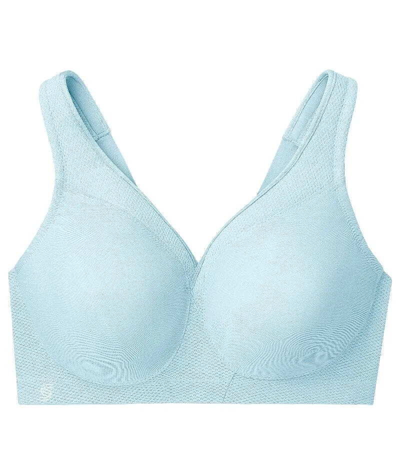 Glamorise Magiclift Seamless Wire-Free Sports Bra - Frosted Aqua