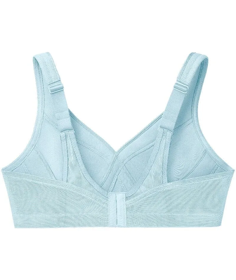 Glamorise Magiclift Seamless Wire-Free Sports Bra - Frosted Aqua