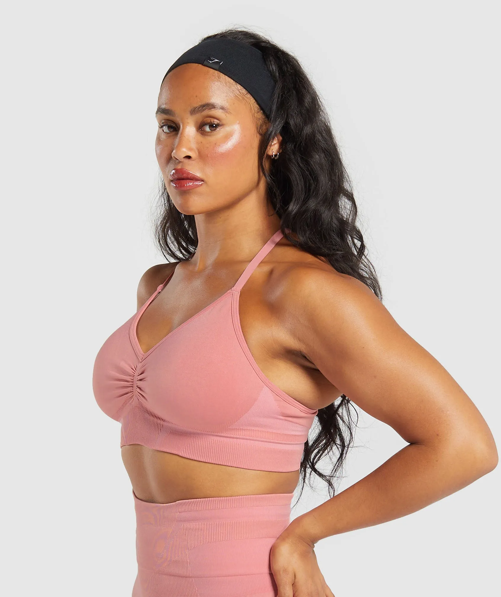 Gymshark Boost Bra - Classic Pink/Flamingo Pink