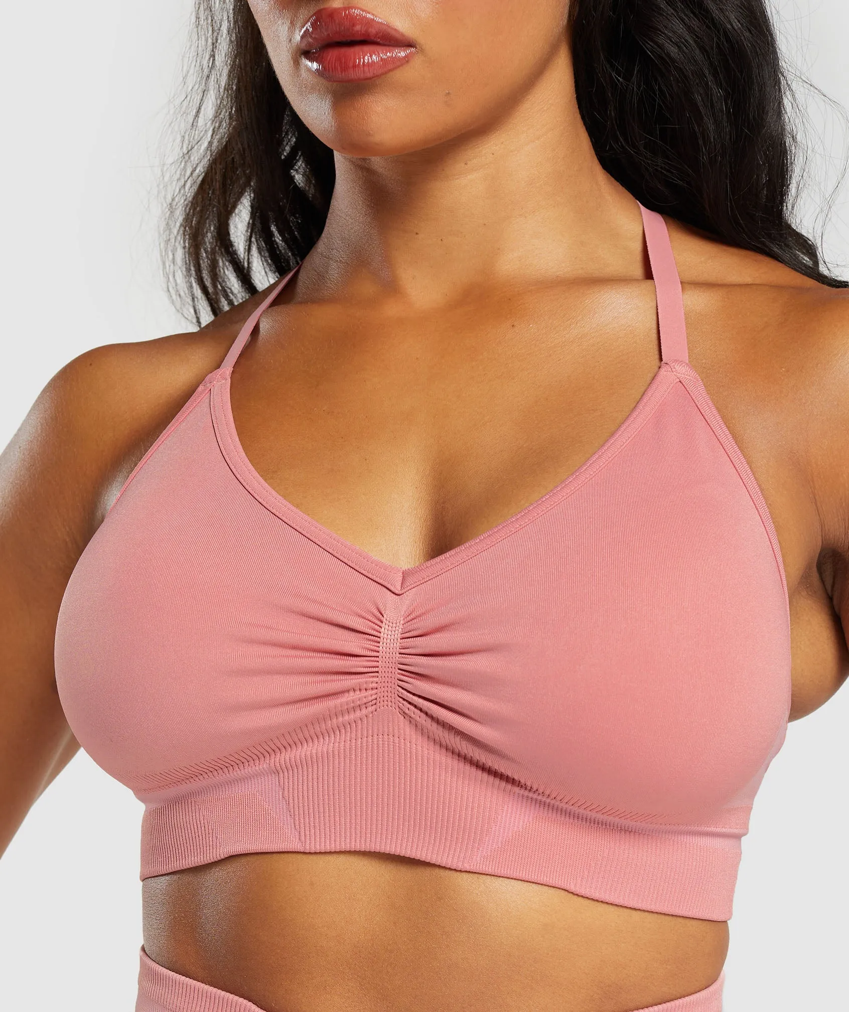 Gymshark Boost Bra - Classic Pink/Flamingo Pink