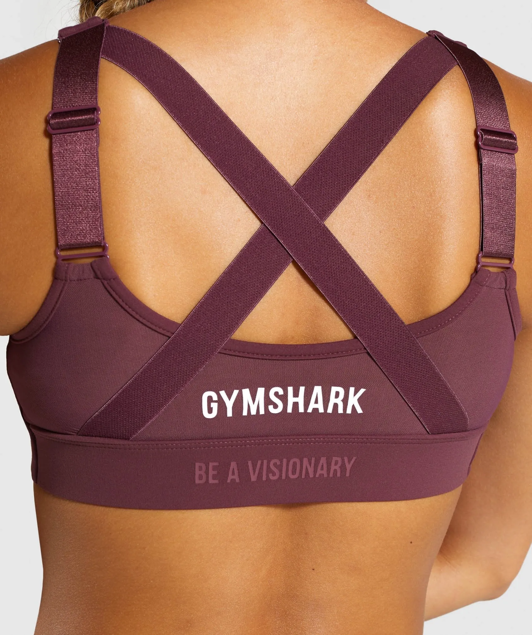 Gymshark Form Sports Bra - Berry Red