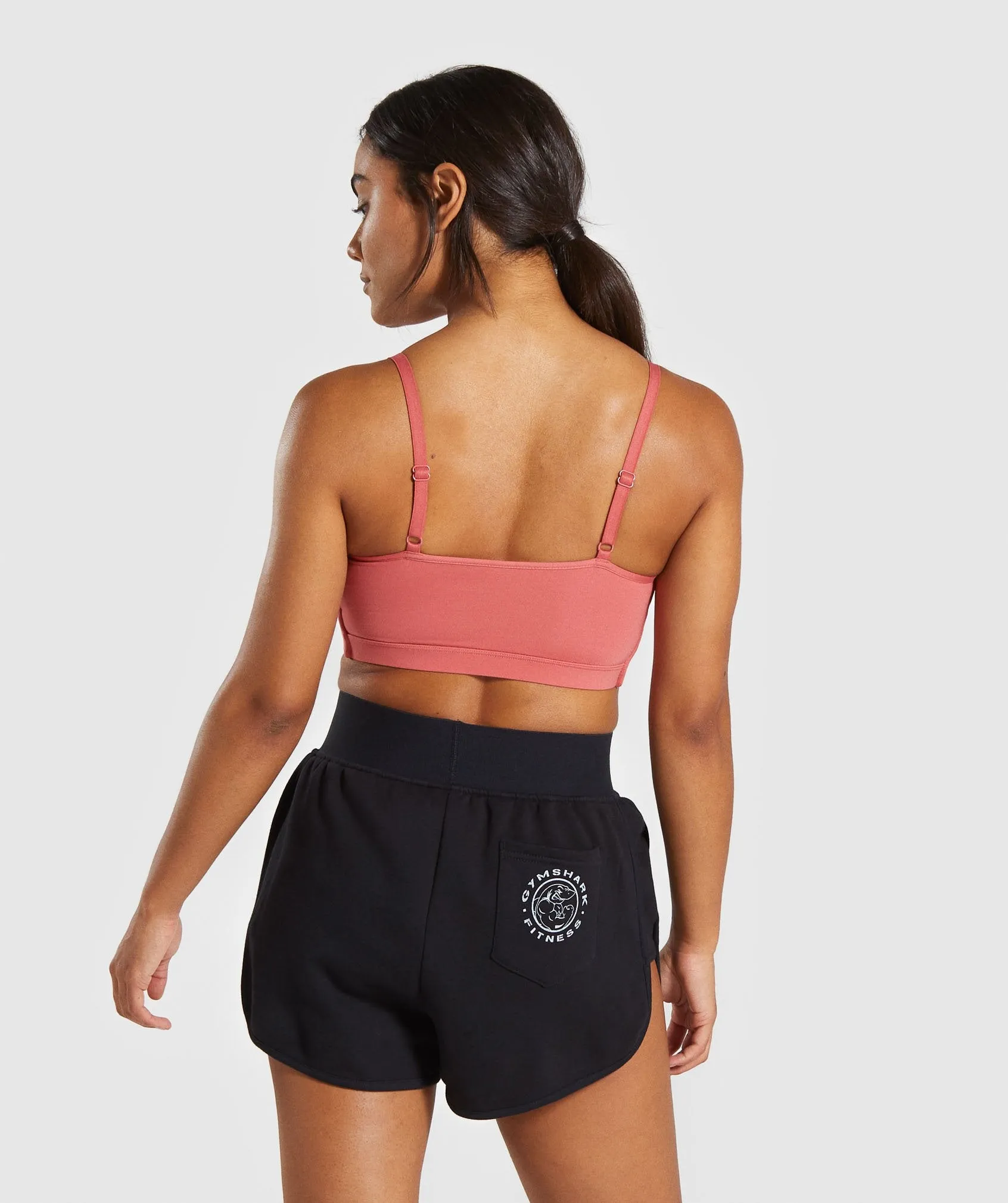 Gymshark Legacy Fitness Sports Bra - Brick Red